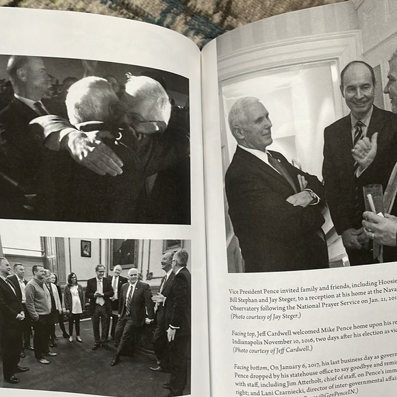 Pence The Path to Power Andrea Neal 2018 HC Book Biography Political Science - Picture 9 of 10